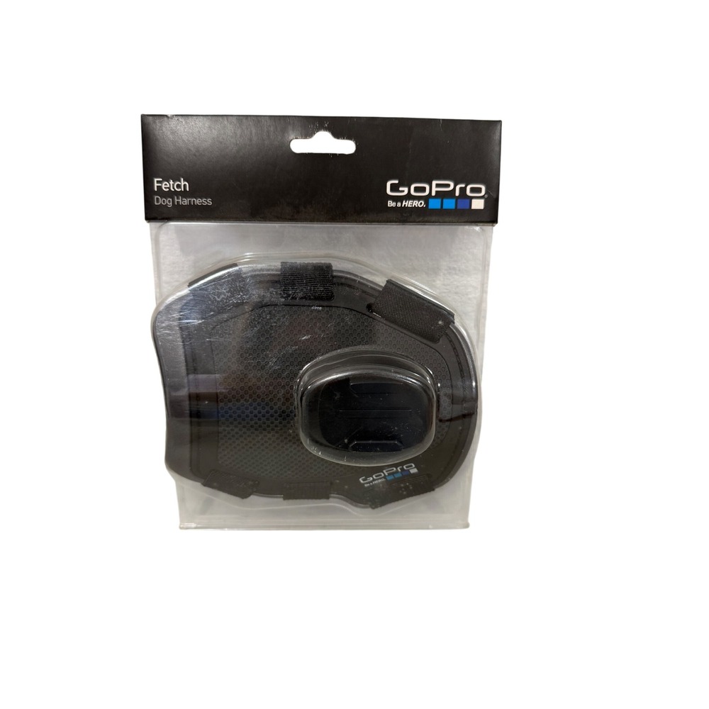 GoPro Fetch Dog Harness Camera Mount ADOGM-001 Black for All GoPro Cameras NIB